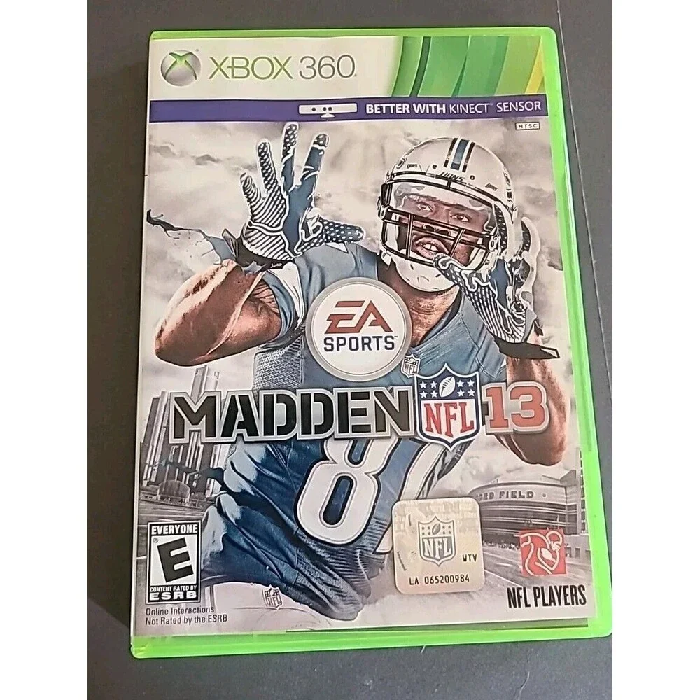 Xbox 360 Madden NFL 13 Electronic Arts Football - Microsoft No Manual Tested
